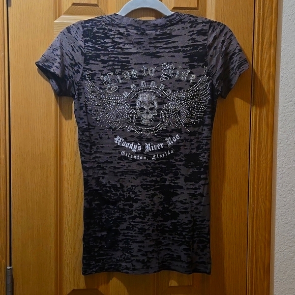 Next Level biker style Tshirt - Picture 5 of 6